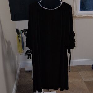 Roz & Ali Classic Black Dress Women's Size 14